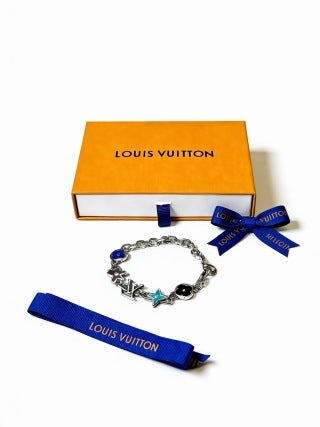 Louis Vuitton Blossom Monogram Charm Link Bracelet