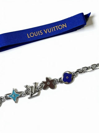 Louis Vuitton Blossom Monogram Charm Link Bracelet