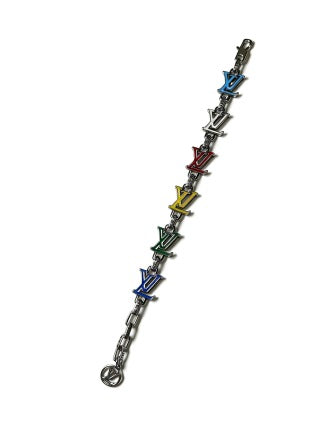 Louis Vuitton Colorful LV Monogram Link Bracelet