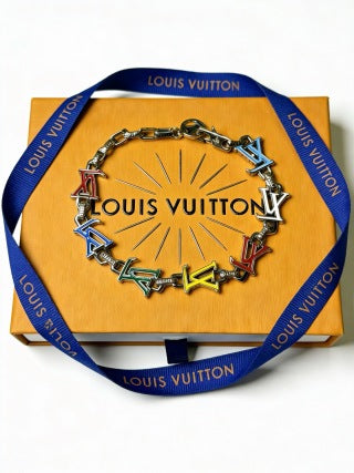 Louis Vuitton Colorful LV Monogram Link Bracelet