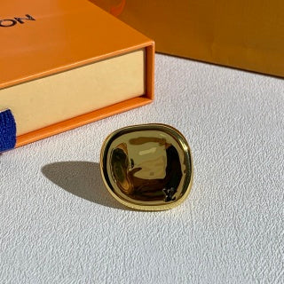 Louis Vuitton Bold Rounded Monogram Statement Ring
