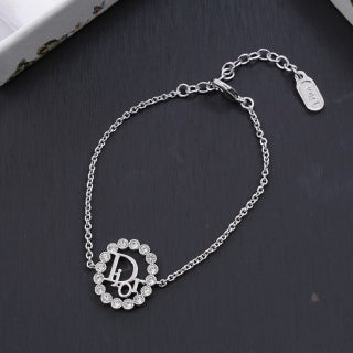 Dior Evelyne Crystal Halo CD Bracelet
