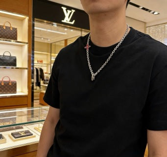 Louis Vuitton Blossom Monogram Chain Bracelet Necklace