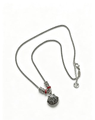 Louis Vuitton Blossom Layered Pendant Necklace