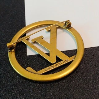 Louis Vuitton LV Circle Monogram Brooch