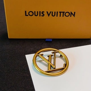 Louis Vuitton LV Circle Monogram Brooch