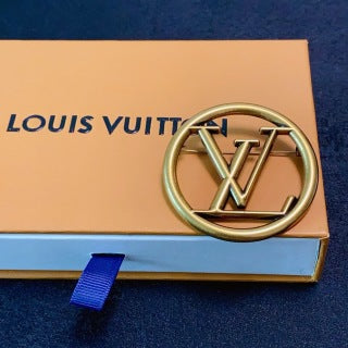 Louis Vuitton LV Circle Monogram Brooch