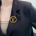 Louis Vuitton LV Circle Monogram Brooch
