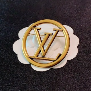 Louis Vuitton LV Circle Monogram Brooch