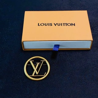 Louis Vuitton LV Circle Monogram Brooch