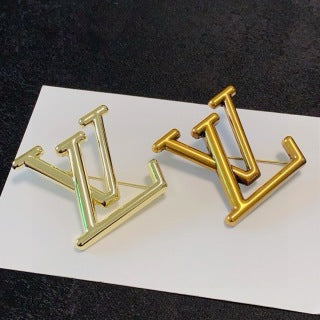 Louis Vuitton Signature LV Monogram Brooch