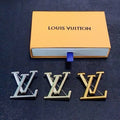Louis Vuitton Signature LV Monogram Brooch