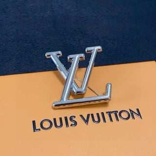Louis Vuitton Signature LV Monogram Brooch