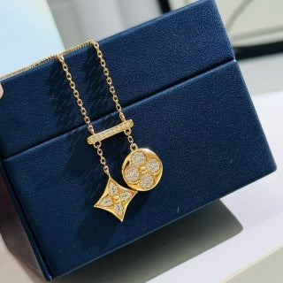 Louis Vuitton Blossom Duo Pendant Necklace