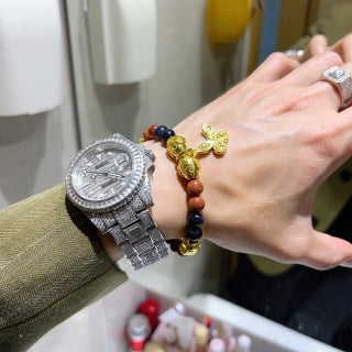 Gucci GG Heritage Bead Charm Bracelet