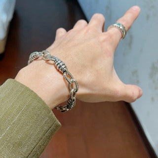 Gucci GG Interlocking Link Chain Bracelet