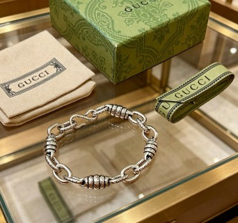 Gucci GG Interlocking Link Chain Bracelet