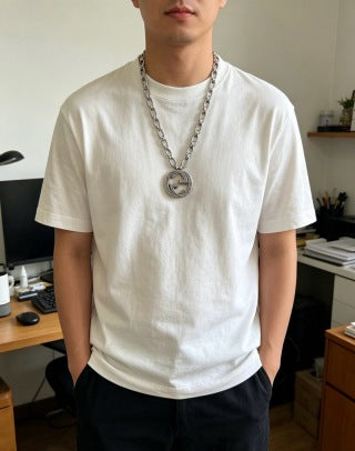 Gucci Interlocking G Oval Link Chain Necklace
