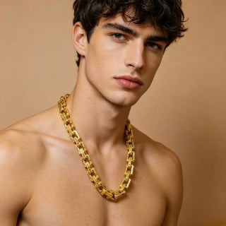 Gucci Horsebit Link Chain Necklace