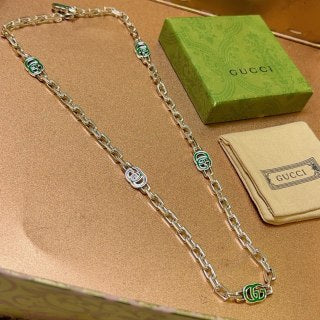 Gucci Interlocking G Link Chain Necklace