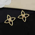 Louis Vuitton Blossom Star Flower Stud Earrings