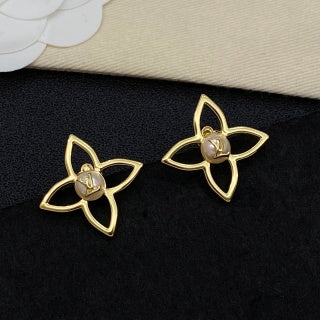 Louis Vuitton Blossom Star Flower Stud Earrings