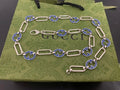 Gucci Interlocking G Enamel Link Chain Necklace