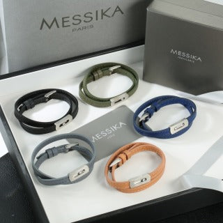 Messika Move Leather Clasp Bracelet