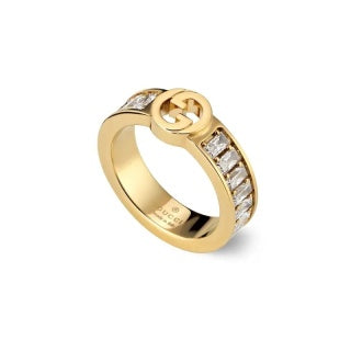 Gucci Interlocking G Twisted Band Ring