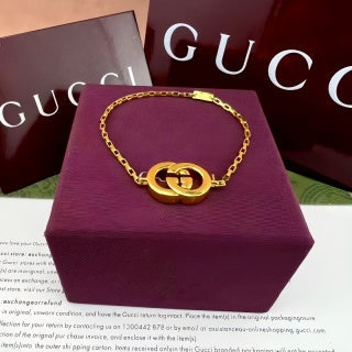Gucci Interlocking G Double Chain Bracelet