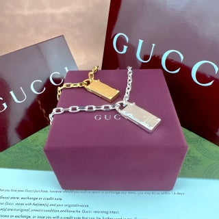 Gucci Padlock Tag Link Chain Necklace