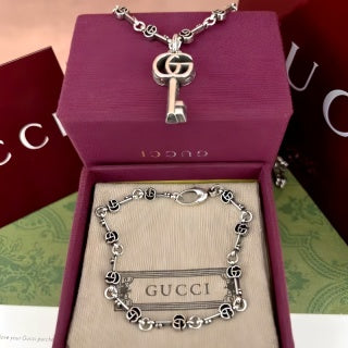 Gucci Mini Interlocking G Link Chain Bracelet