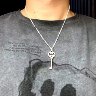 Gucci GG Crystal Drop Pendant Necklace