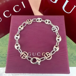 Gucci Interlocking G Chain Link Bracelet