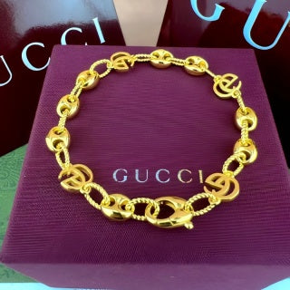 Gucci Interlocking G Chain Link Bracelet