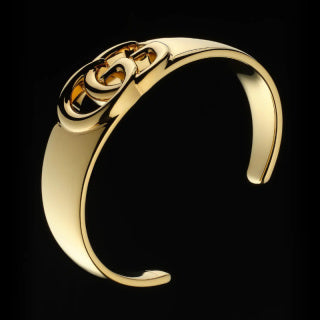 Gucci Interlocking G Wide Cuff Bracelet