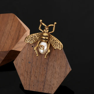 Gucci Bee Pearl Brooch