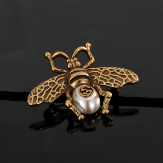 Gucci Bee Pearl Brooch