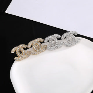 Chanel Crystal CC Logo Headband – Elegant Luxury Fashion Hair Accessory