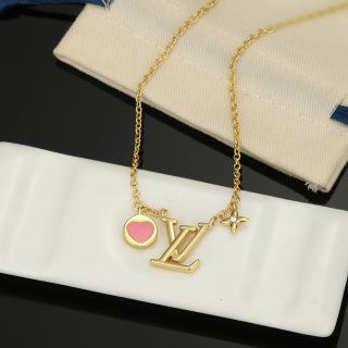 Louis Vuitton Blossom Pearl Initial Necklace