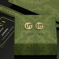 Gucci Interlocking G Mini Logo Stud Earrings