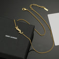 YSL Signature Link Gold Chain Necklace