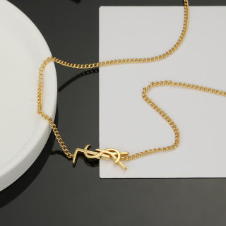 YSL Signature Link Gold Chain Necklace