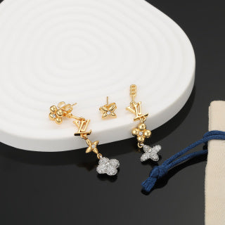 Louis Vuitton Blossom Star Drop Stud Earrings