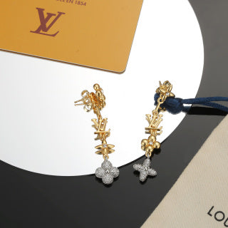 Louis Vuitton Blossom Star Drop Stud Earrings