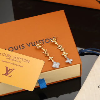 Louis Vuitton Blossom Star Drop Stud Earrings
