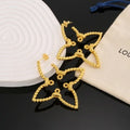 Louis Vuitton Star Blossom Hoop Stud Earrings