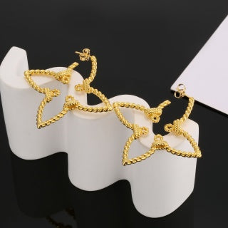 Louis Vuitton Star Blossom Hoop Stud Earrings
