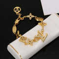 Louis Vuitton Monogram Star Blossom Charm Bracelet