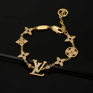 Louis Vuitton Monogram Star Blossom Charm Bracelet